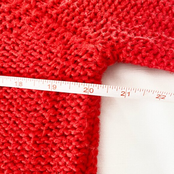 Fuzzy Bright Red Aerie Sweater - Perfect for Valentine's Day! - Picture 3 of 10